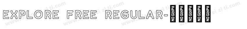 Explore free regular字体转换